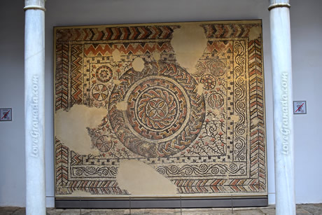 view of teh fachade of the archaeological museum