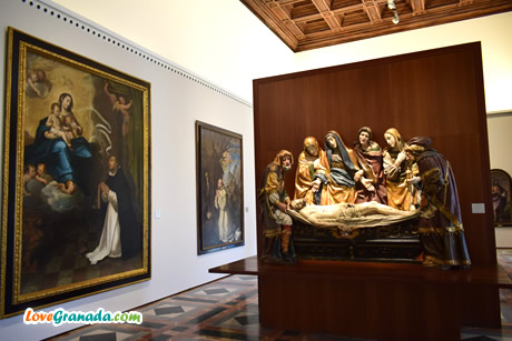 picture of gypsies dancing in art museum