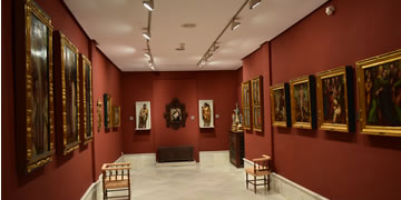 patio of the museum of san juan de dios in granada
