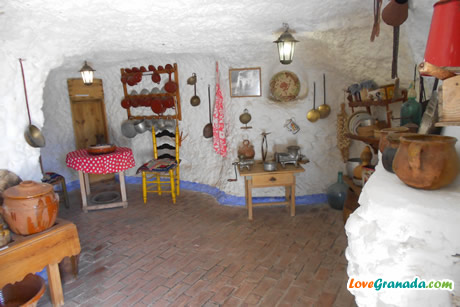 utensils in sacromonte museum