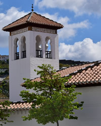 one of the churches bell in albaicin of granada