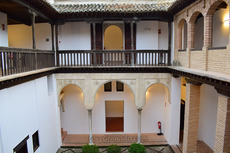 pation of the horno de horo house