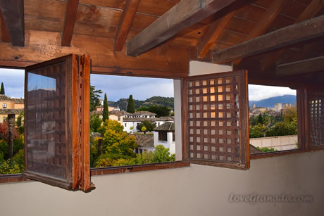 views of granada from palace of dar horra