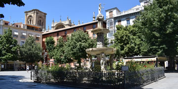 bib rambla square in granada