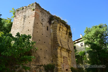tower ruins near darro river