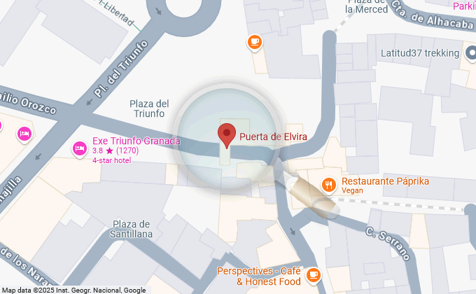 puerta elvira location map