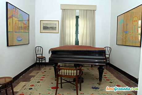 piano in museum federico garcia lorca