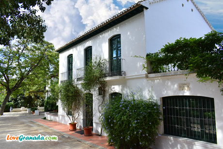 exterior of garcia lorca house