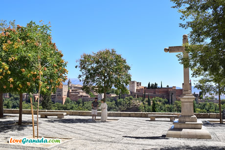 alhambra view from san nicolas viewpoint