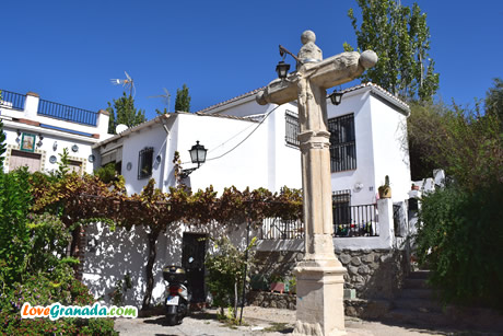 stone croos in sacromonte