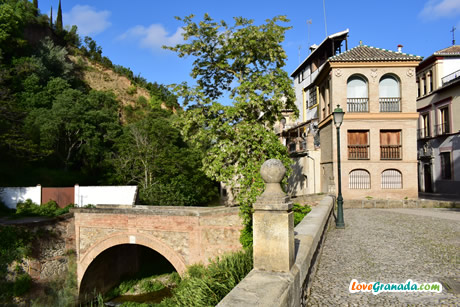 river with a view of chirimias below the tristes walk