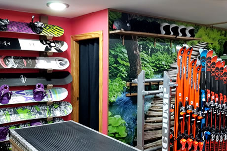 adventure ski shop items