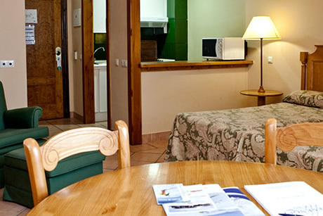 a bedroom in apartahotel trevenque