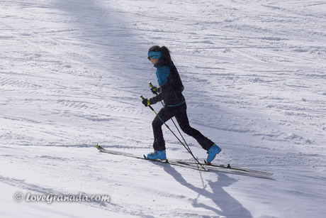 cross country skiing