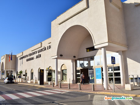 granada airport building entrance