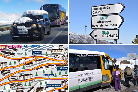 how to get from granada to sierra nevada