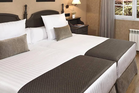 big room with views in hotel melia in sierra nevada