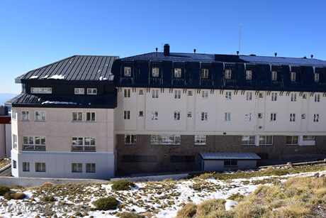 view of the building of intrujoven in sierra nevada