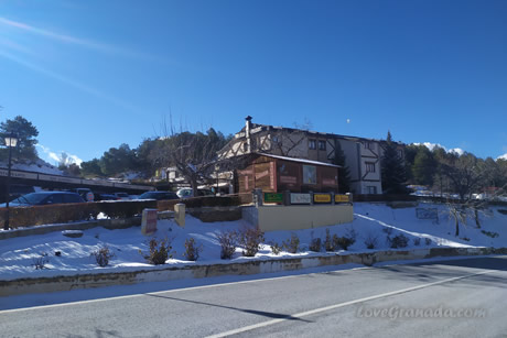 view of the jamones restaurant near dornajo