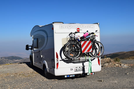 parking for caravans in sierra