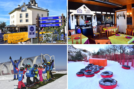 view of the pradollano in sierra nevada