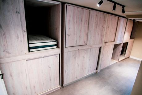 bunk beds in sierra nevada hostel