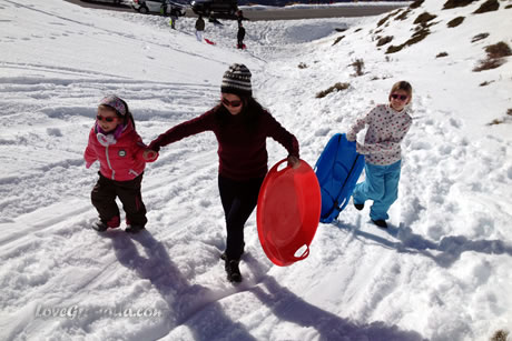 young people with sheds in sierra nevada