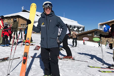swedish ski school teacher