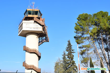 airport tower from outside