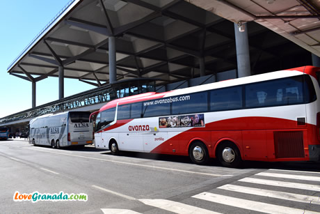 malaga airport entrance