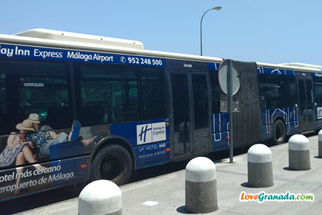 malaga ariport bus