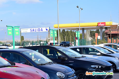 europcar car parking
