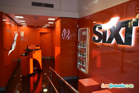 office in the train station of sixt company in granada