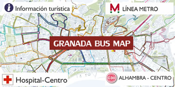 granada buses map