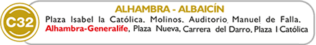 route 32, alhambra albaicin