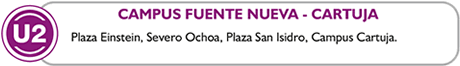 route u2, campus fuente nueva, cartuja
