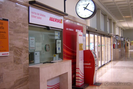 flights from iberia to granada
