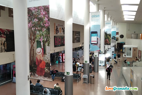granada bus-station central hall