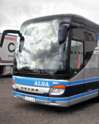 granada intercity buses at granada coach station