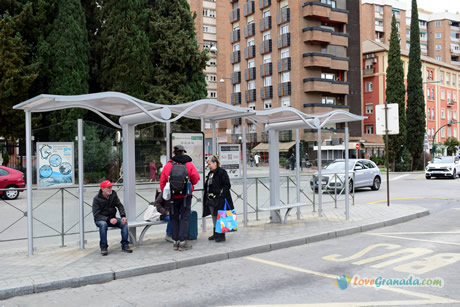 suburban buses stop