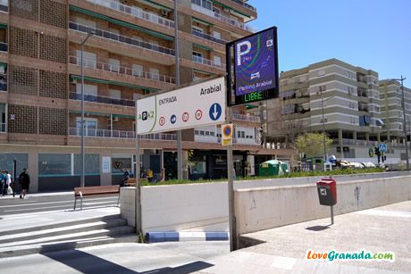 parking arabial in granada