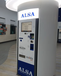 bus station tickets window