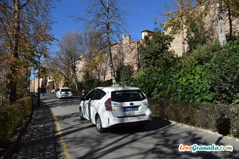 taxi in alhambra