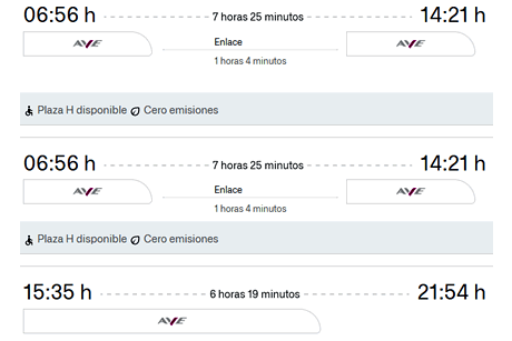 schedules granada barcelona